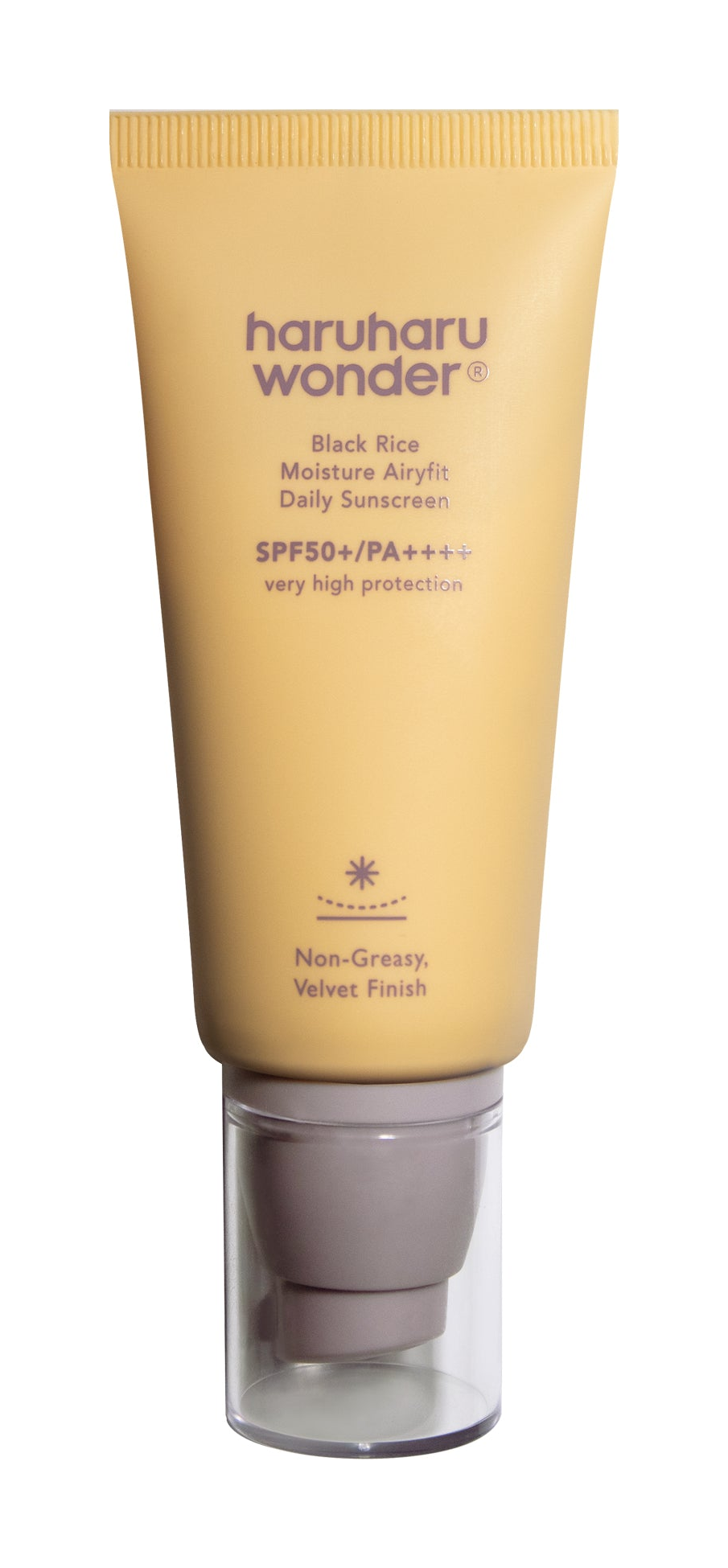 Haruharu Wonder Black Rice Moisture Airyfit Daily Sunscreen SPF50+ 50ml front product image
