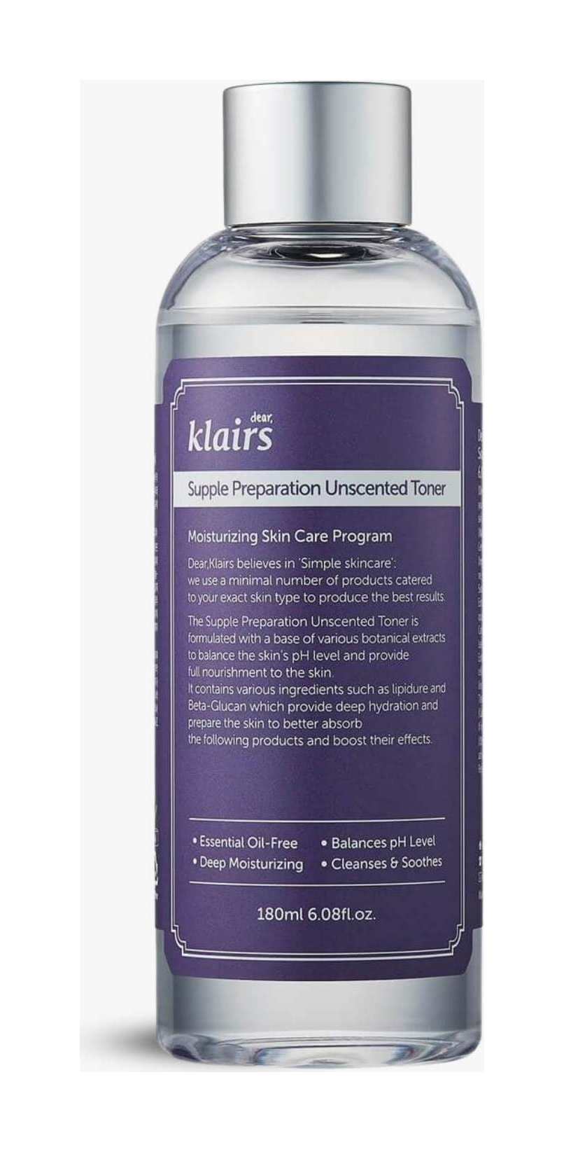 Dear, Klairs Supple Preparation Unscented Toner product-only packshot