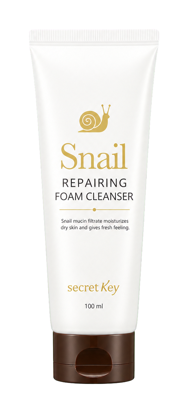 Secret Key Snail Repairing Foam Cleanser 100ml