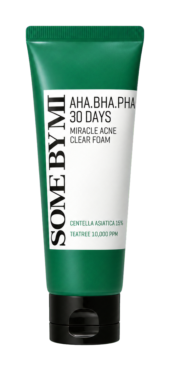 SOME BY MI AHA BHA PHA 30 Days Miracle Acne Clear Cleansing Foam 100ml