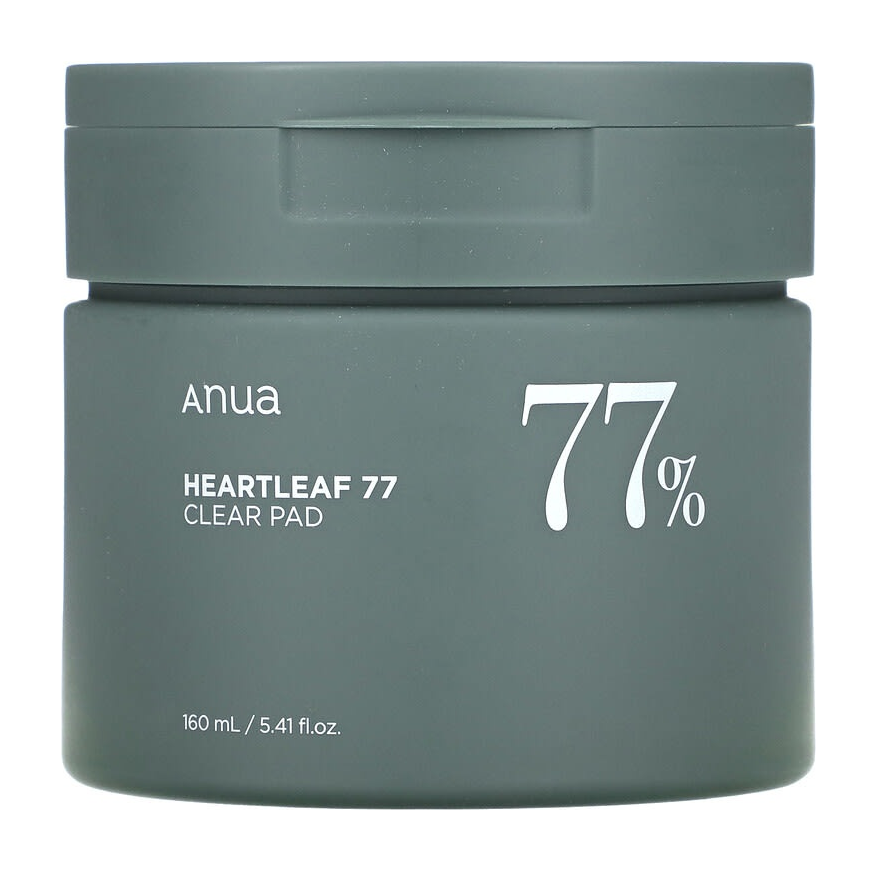 Anua Heartleaf 77 Clear Pad 160ml 70 pads front product image